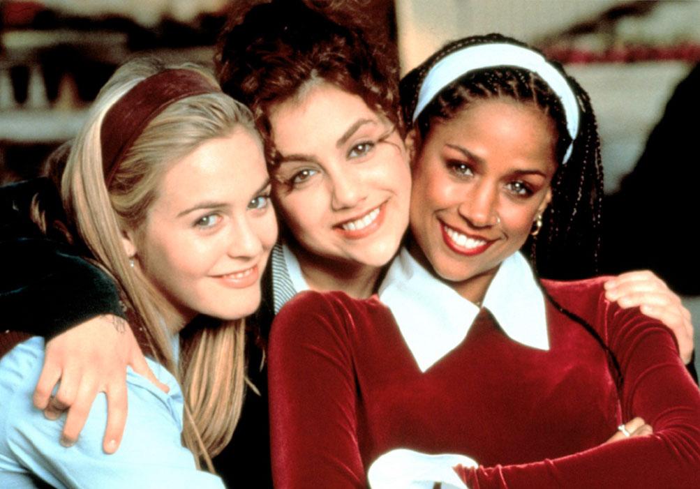 Brittany med Alicia Silverstone och Stacey Dash i ”Clueless”.
