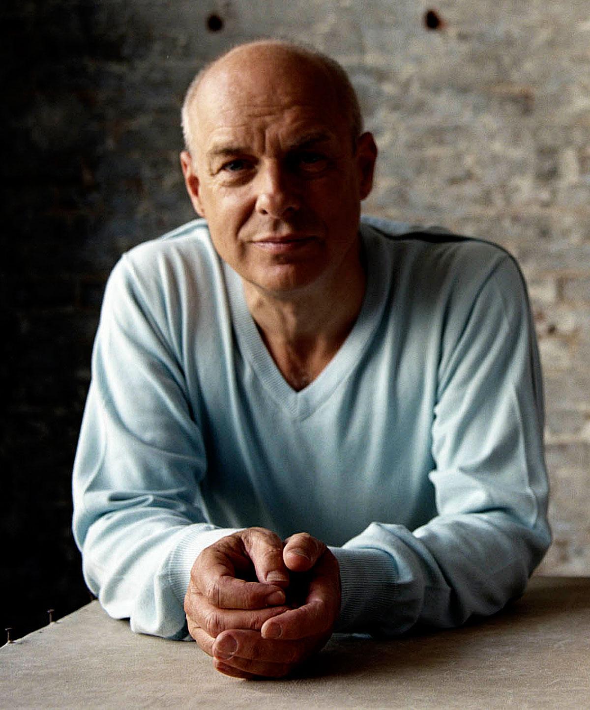 Vännen Brian Eno.
