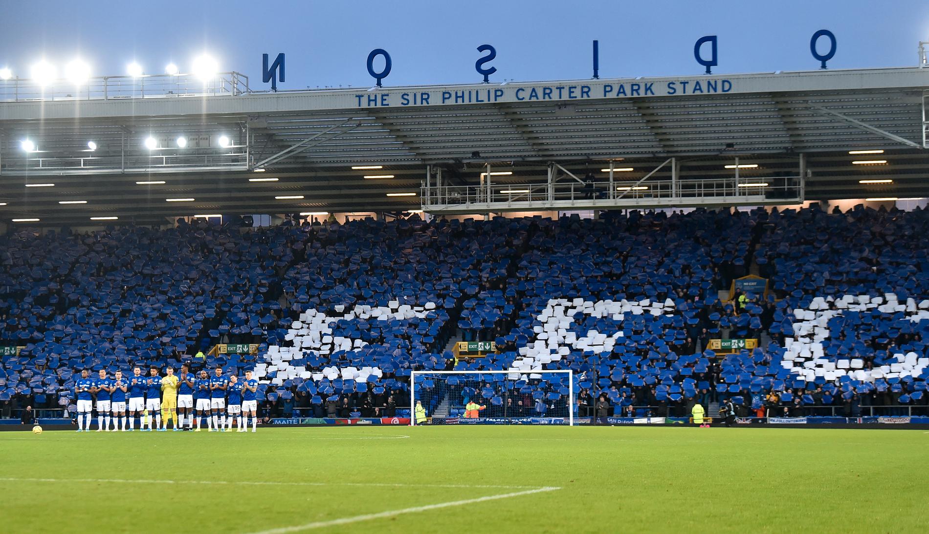Everton planerar att lämna Goodison Park för en ny arena 2023.