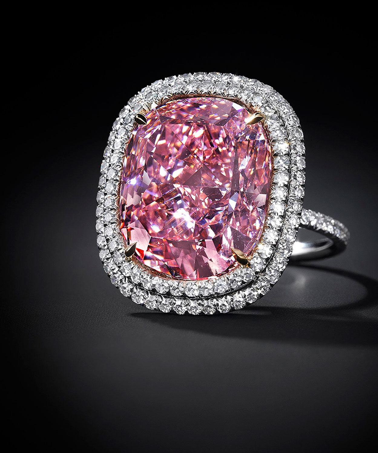 Christie's säljer diamanten "In the pink" på 16,09 karat. Den väntas inbringa omkring 244 miljoner kronor.