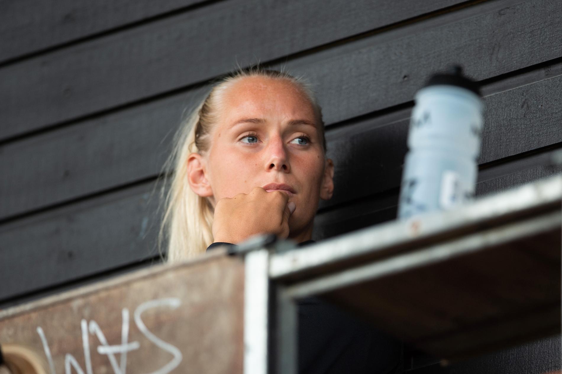 Stina Blackstenius lämnade Linköping för Göteborg under uppmärksammade former