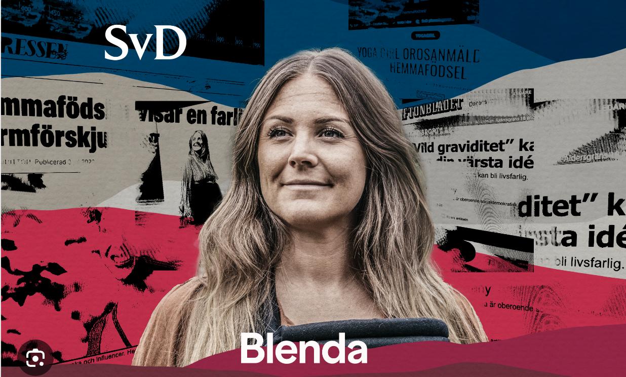 Svenska Dagbladet har producerat podserien ”Blenda: Yoga girls vilda graviditet”.