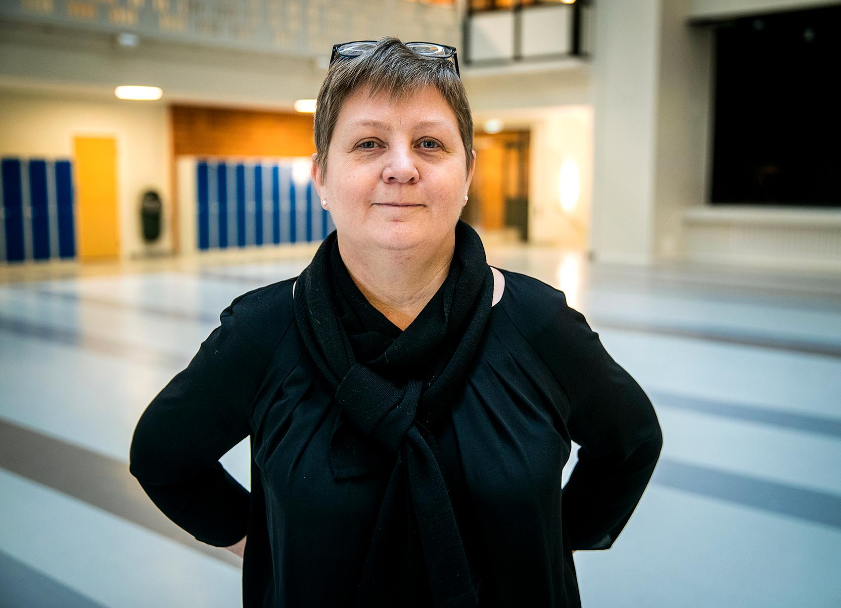 Johanna Mellin, rektor på Kvarnbergsskolan.