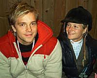 Henrik Johnsson och Malin Baryard.