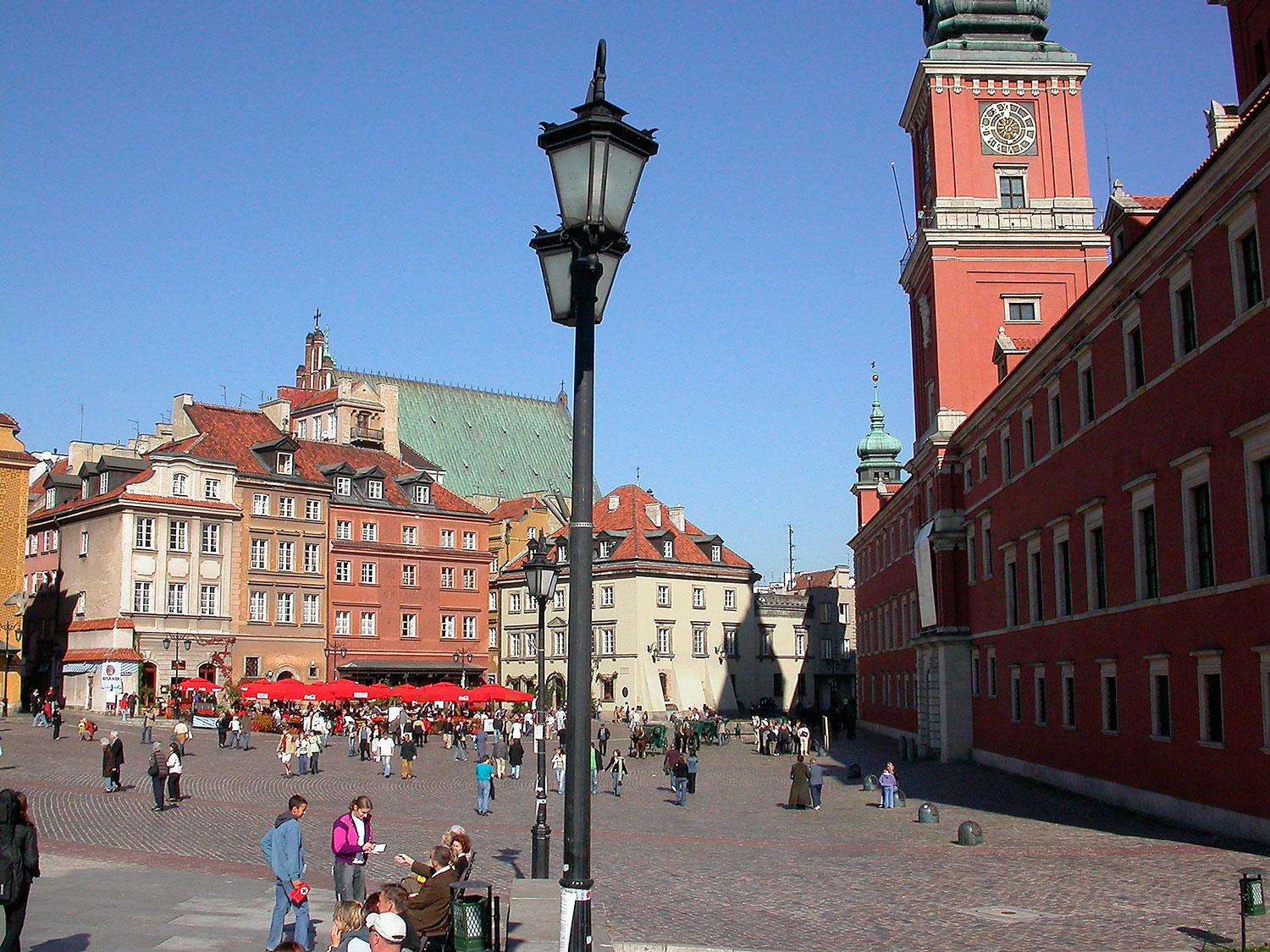 Gamla stan i Warszawa – ett resmål för den som vill ha mycket för pengarna.