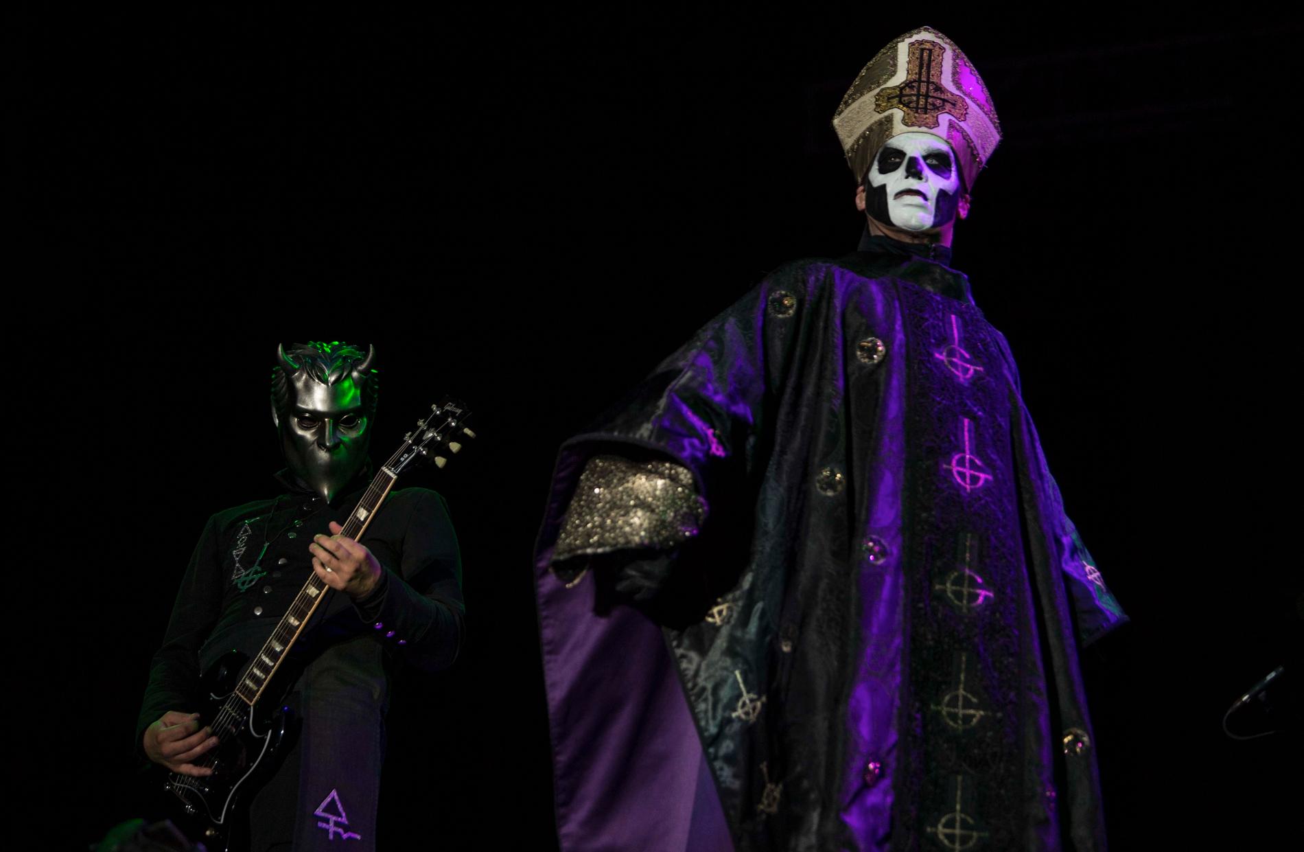 Ghost på scen i Mexiko 2016. 