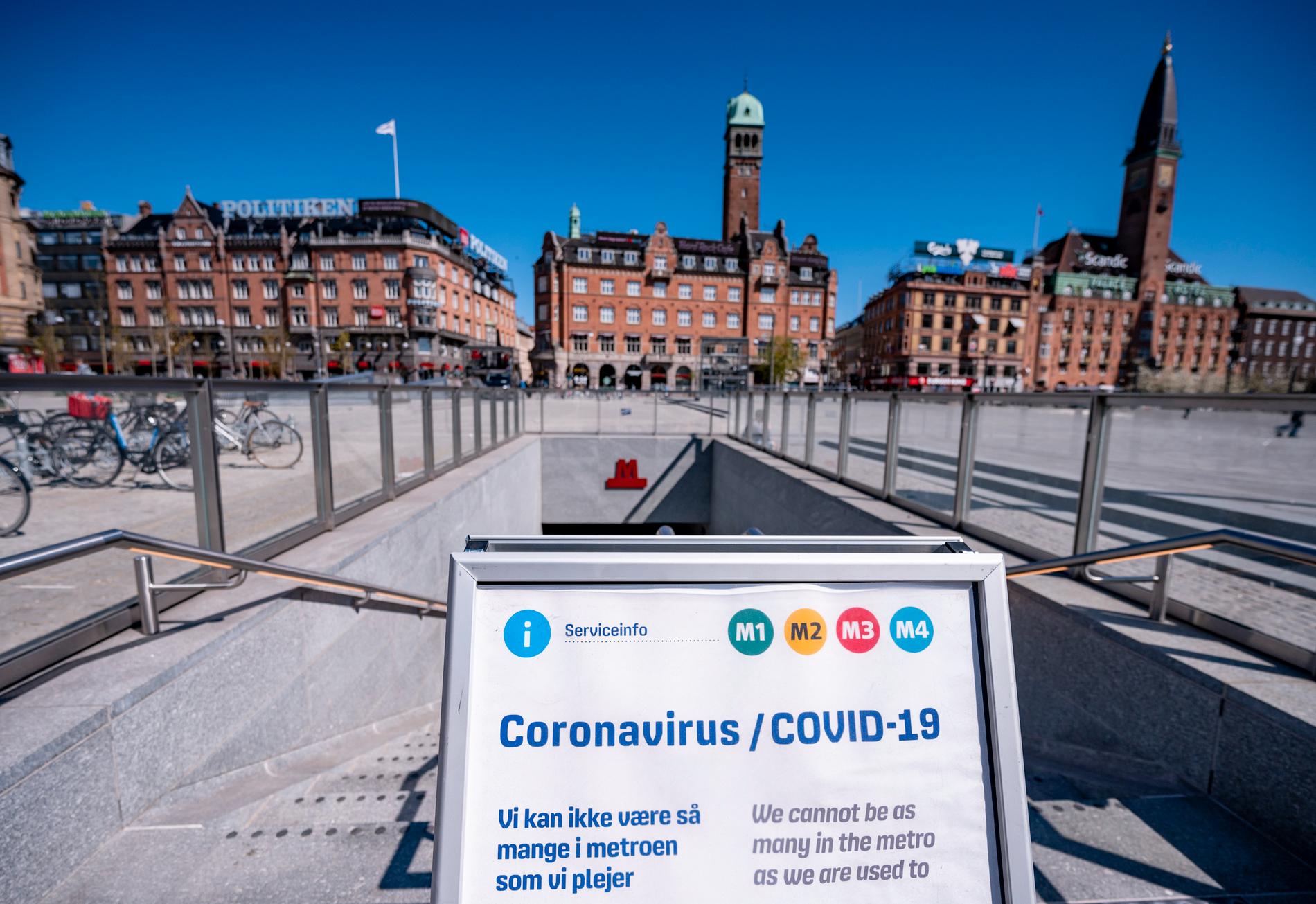 Information om coronaviruset och covid-19 i Köpenhamn.