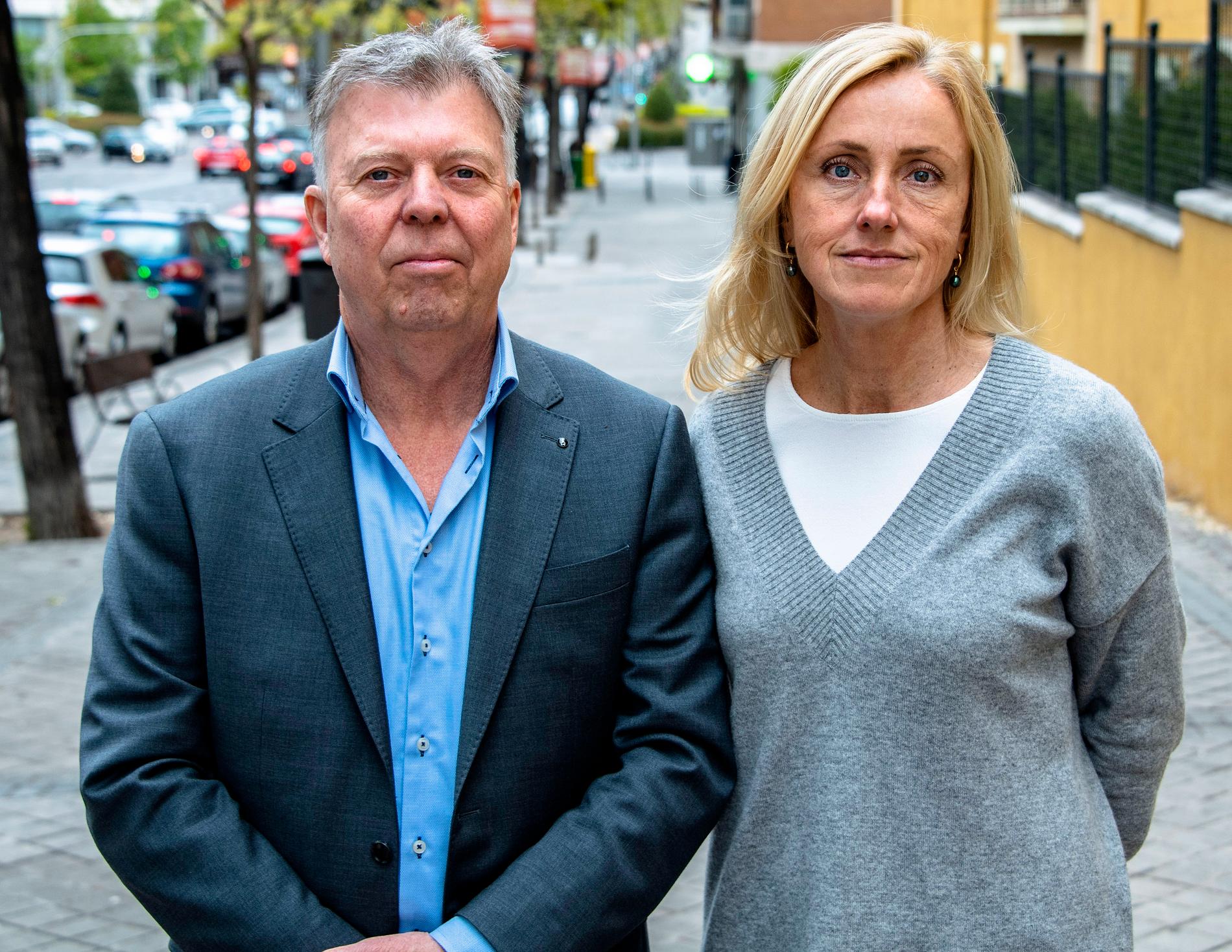 Aftonbladets Wolfgang Hansson och Lotte Fernvall på plats i Madrid.