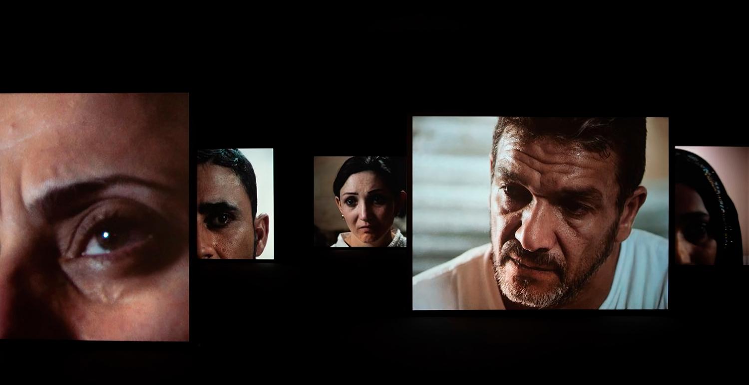 Adrian Paci: ”Broken words”, stillbild från video (2019). 