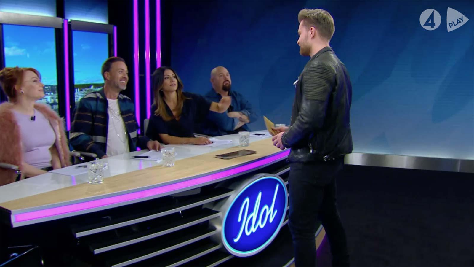 Tobias Lundmark charmade ”Idol”-juryn.