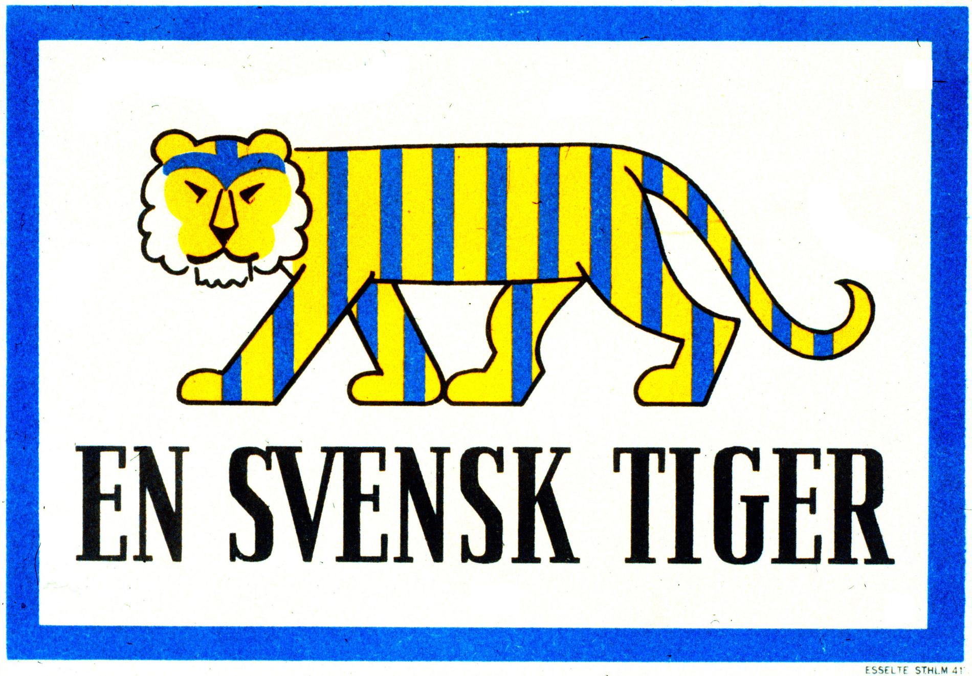Den segdragna tvisten om vem som egentligen äger rättigheterna till den gamla skylten En svensk tiger är äntligen klar.