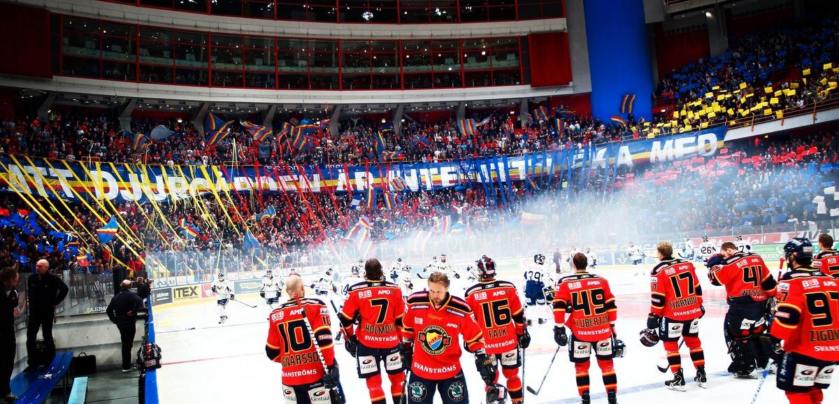 Slutsjunget Djurgården kommer inte längre spela nationalsången på ”vanliga” elitseriematcher.