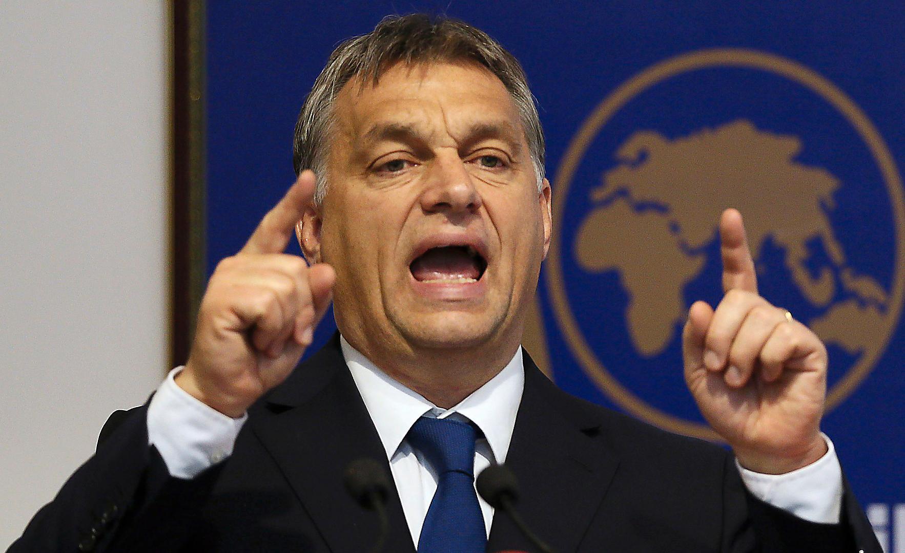 Viktor Orbán, premiärminister och ledare för nationalistiska partiet Fidesz. Foto: AP