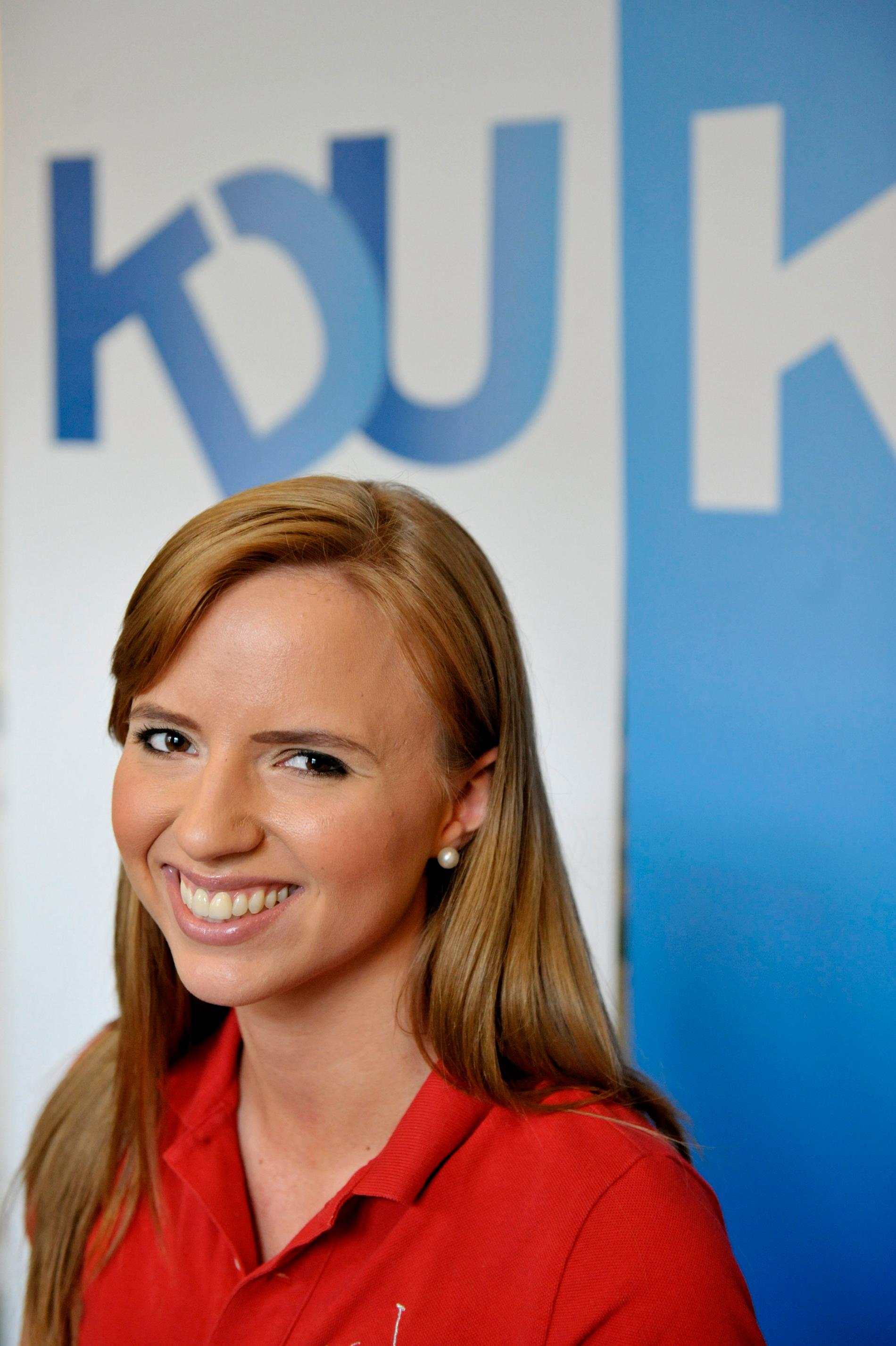 Sara Skyttedal, tidigare ledare för Kristdemokratiska ungdomsförbundet, siktar på en plats i partitoppen.