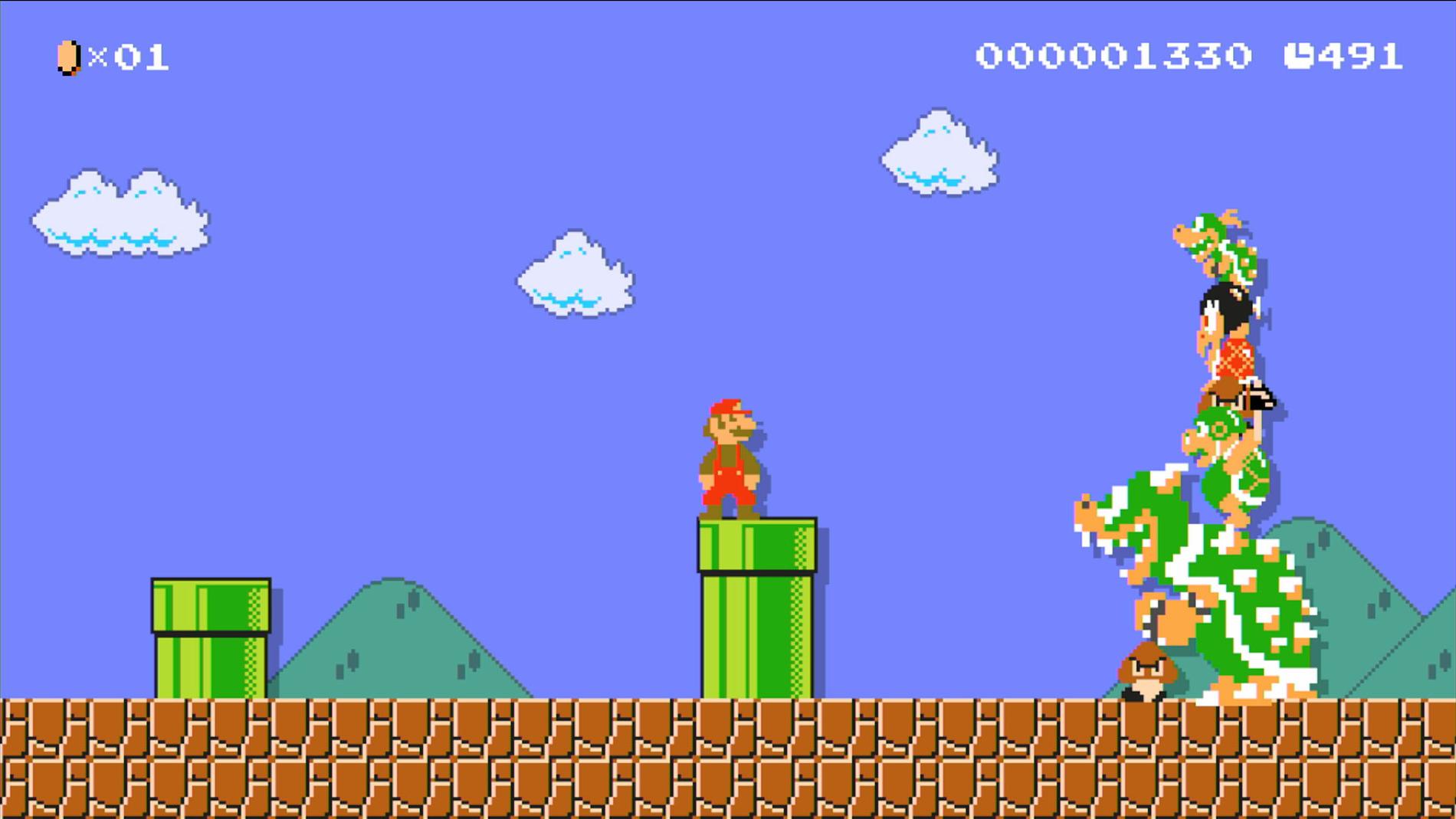 ”Super Mario maker”.