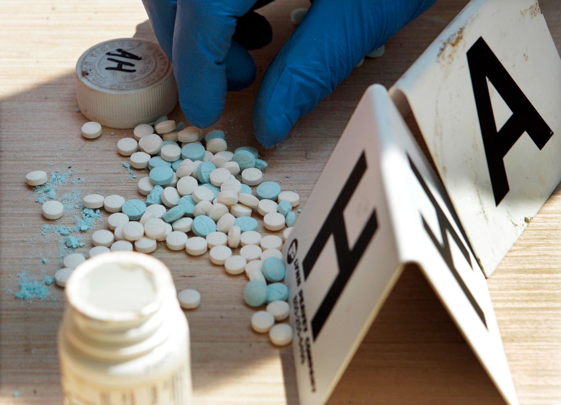 Myndigheterna i Myanmar har beslagtagit omkring 10 miljoner tabletter metamfetamin. Bilden är från ett beslag i USA.
