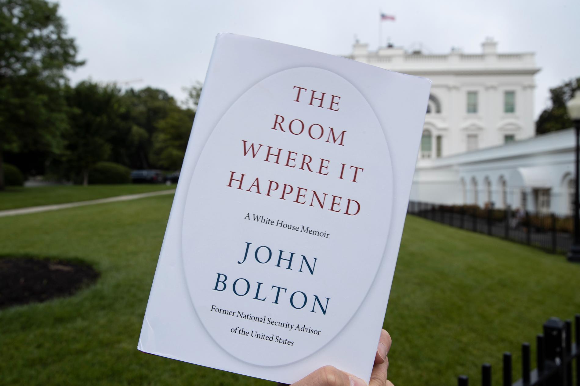 Nu släpps John Boltons bok "The Room Where It Happened". Arkivbild.