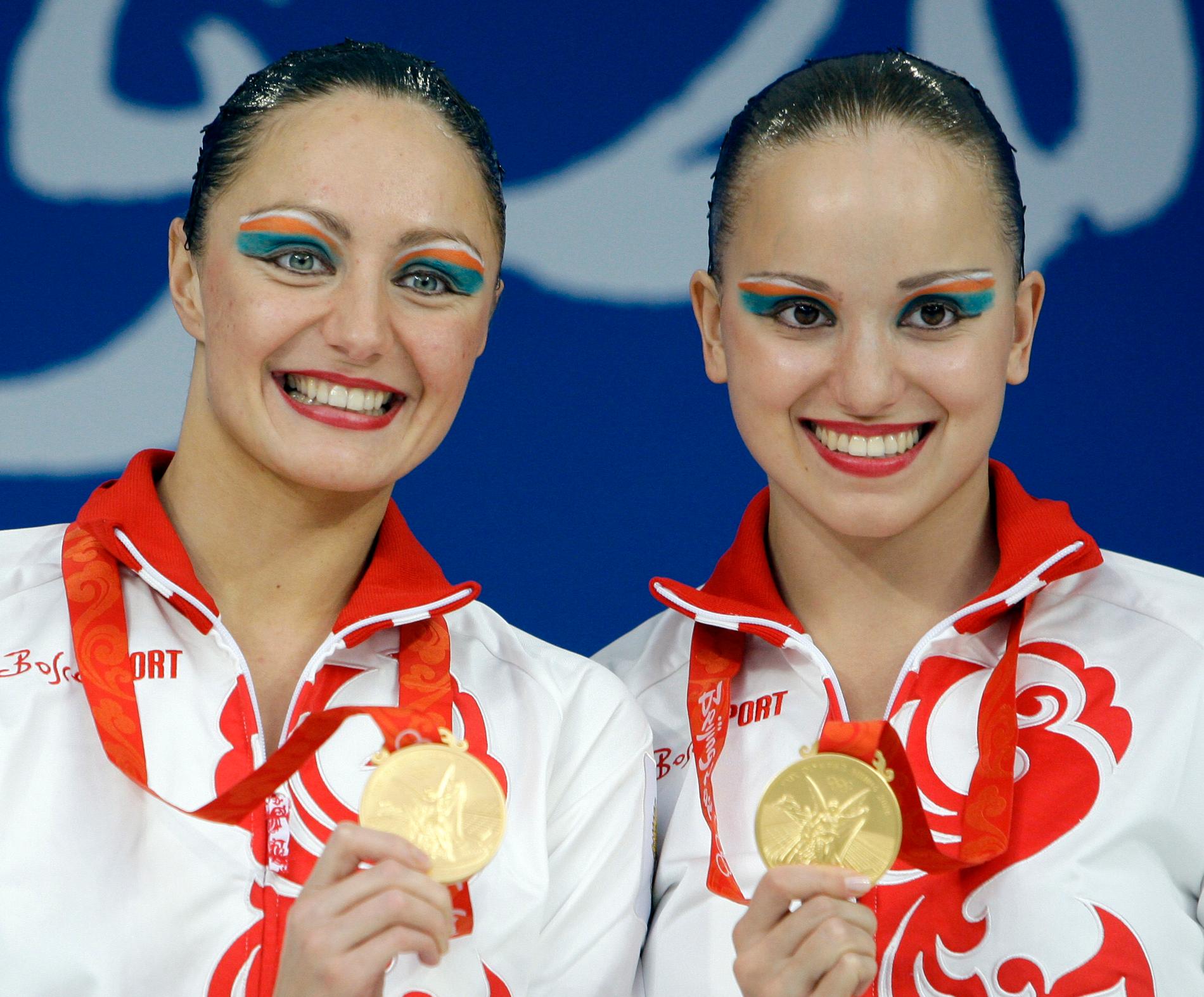 Anastasia Davydova under OS i Peking 2008. 