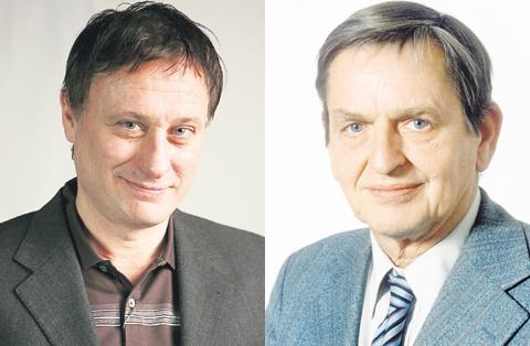 LIKA SOM BÄR Henning Mankell är säker på sin sak: Michael Nyqvist ska ha rollen som Olof Palme. ”Titta på Micke så ser du att han faktiskt är lik honom”, säger Mankell.