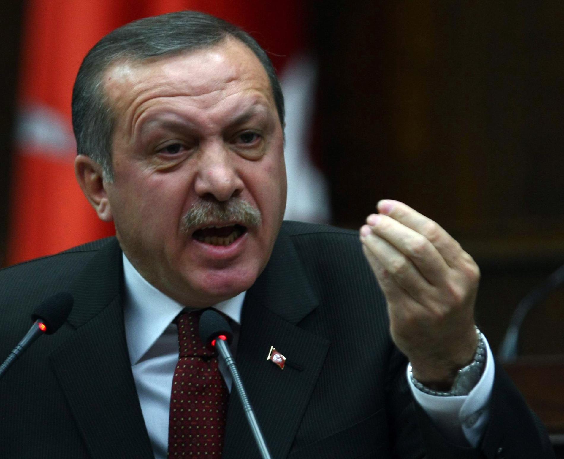 President Erdogan sätter in statens fulla makt i jakten på sina forna allierade i Hizmet, som leds av predikanten Fethullah Gülen. Foto: TT