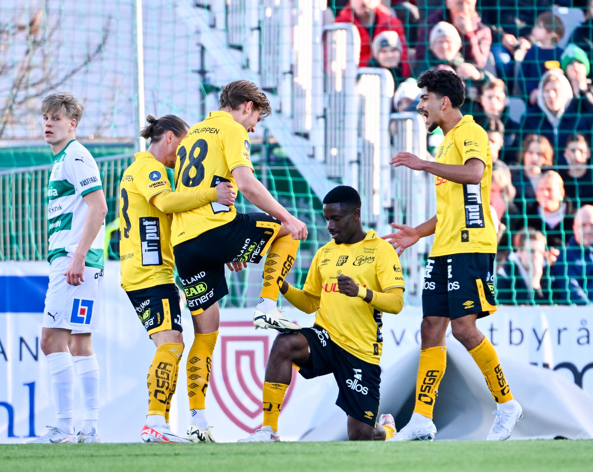 Elfsborg förstörde festen i VSK:s hemmapremiär. Noah Söderberg blev matchens enda målskytt.
