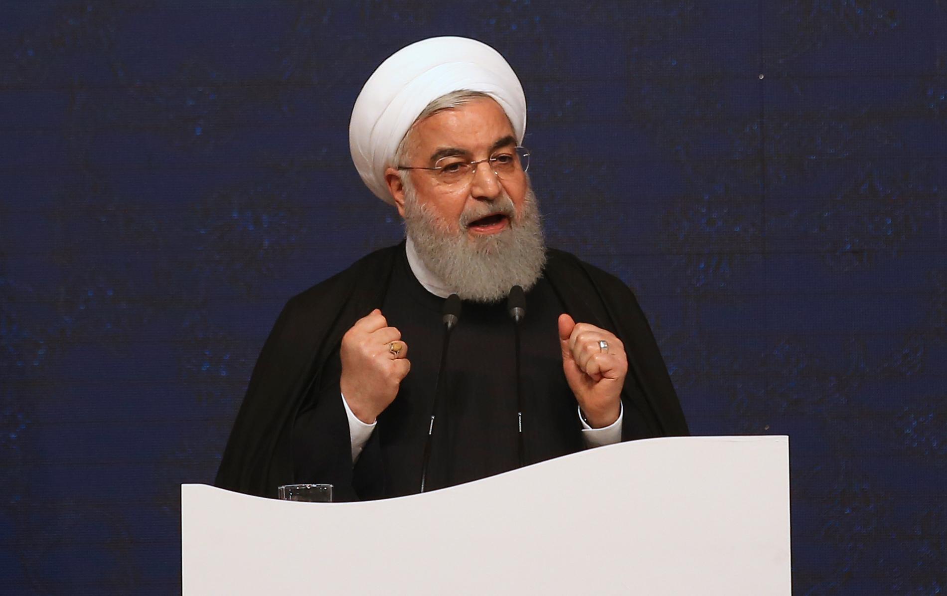 Irans president Hassan Rouhani