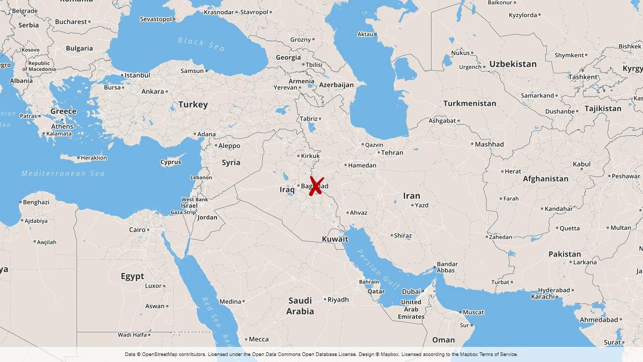 Iran drabbades under söndagen av en jordbävning.