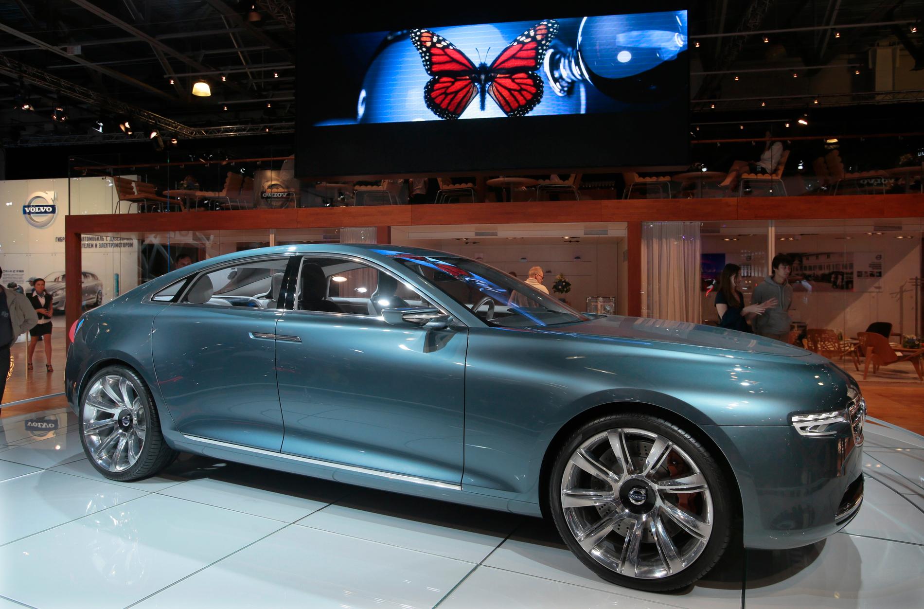 Volvo visade bland annat konceptbilen You på bilsalongen i Moskva förra veckan.