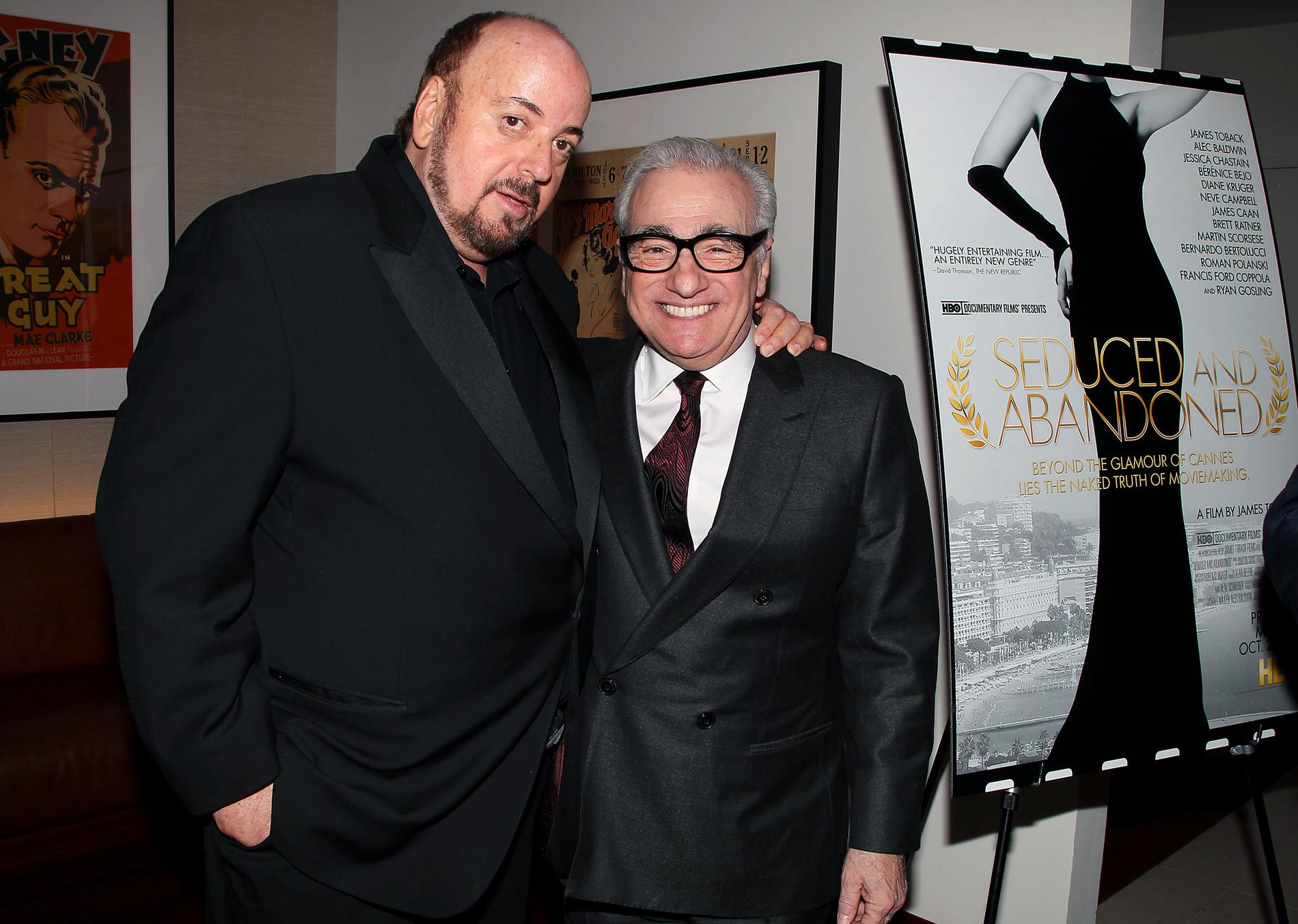 James Toback tillsammans med Martin Scorsese.