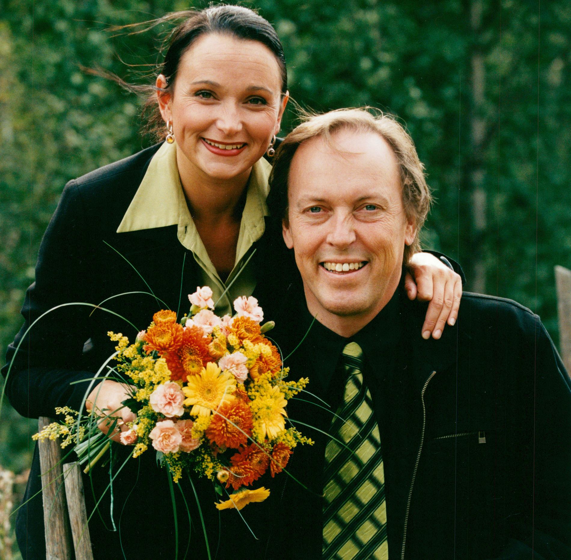 Anja Kontor och Ragnar Dahlberg 1997.
