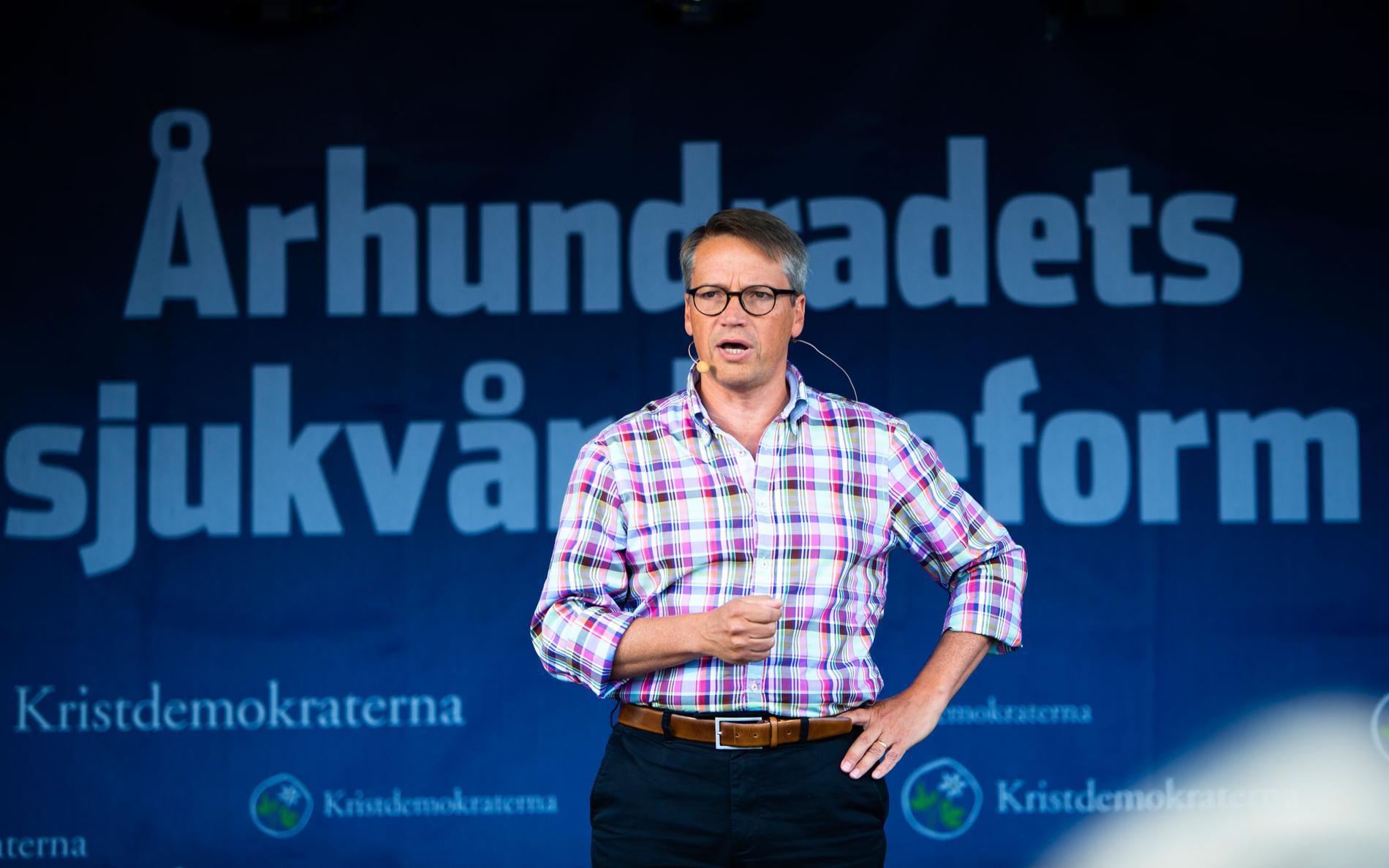 Göran Hägglund (KD) talar