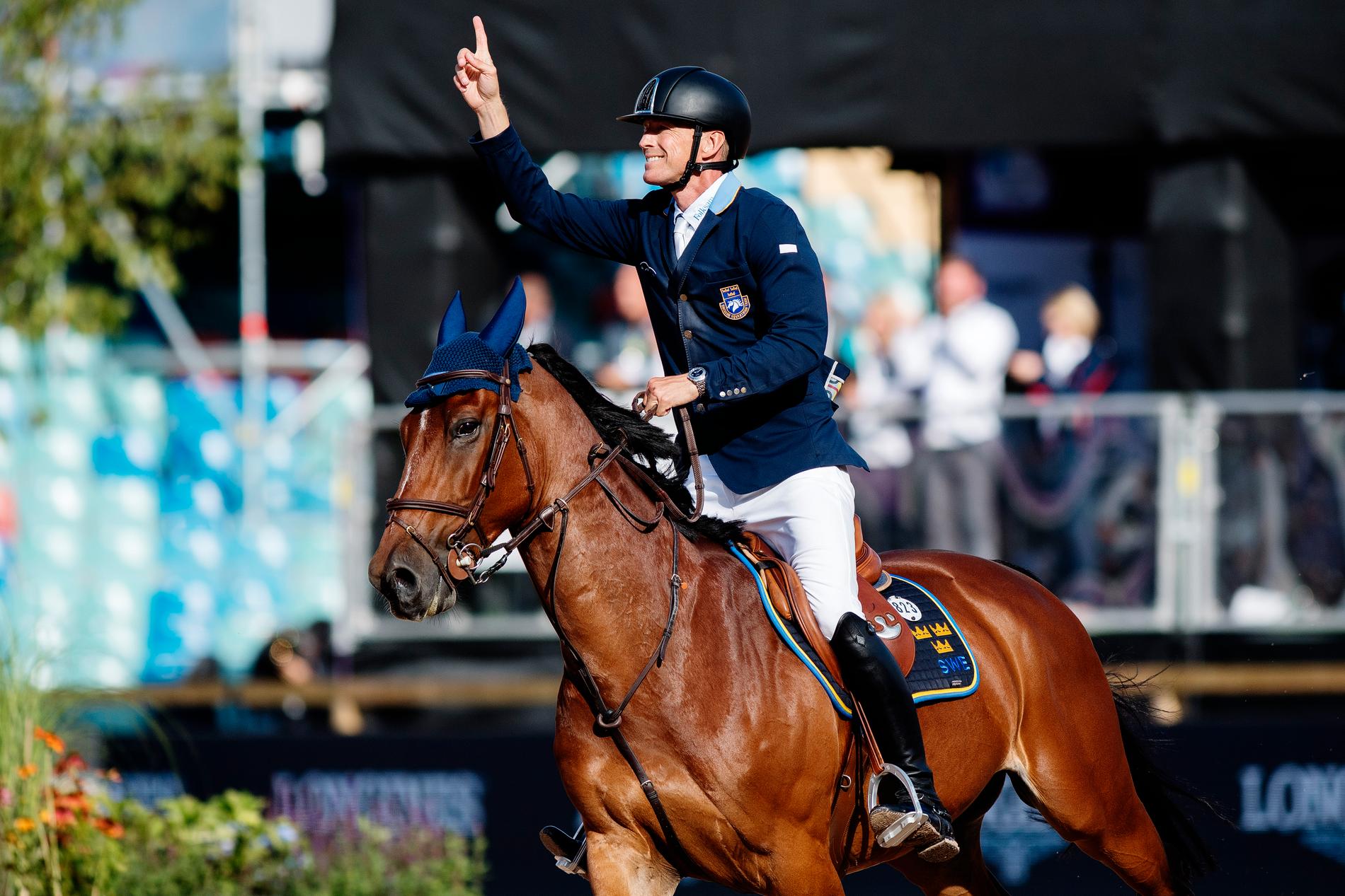 Hästen All in, som den svenska stjärnryttaren Peder Fredricsons häst tagit EM-guld med har nyligen värderats till upp till 200 miljoner kronor.