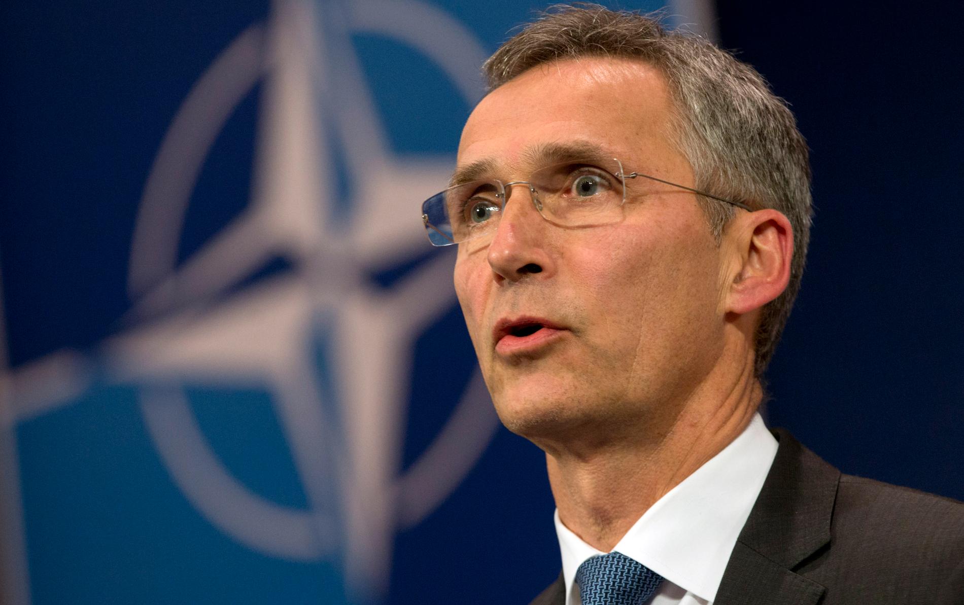 Nato-chefen Jens Stoltenberg.