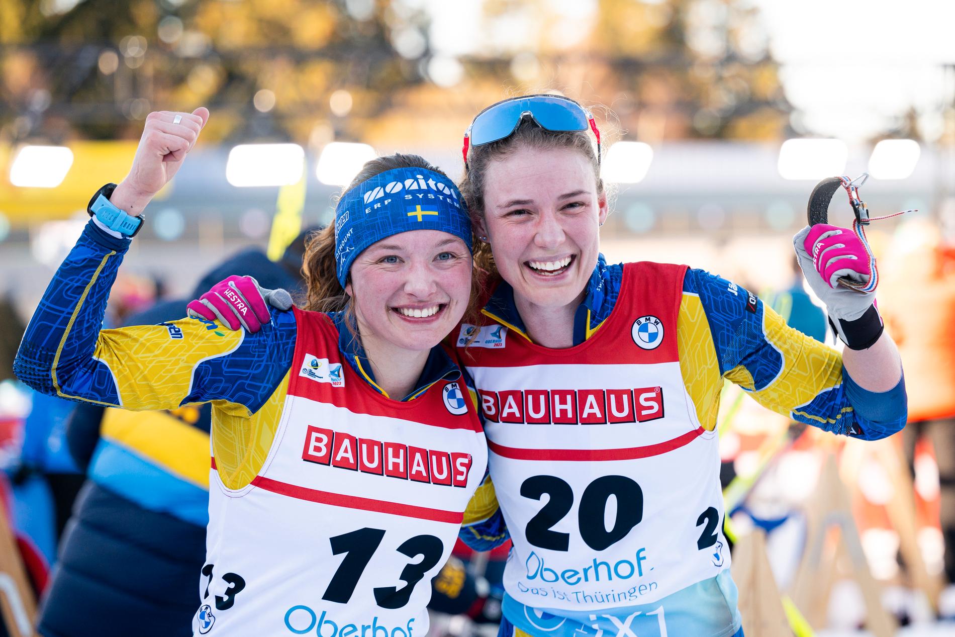 Linn Persson tog silver och Hanna Öberg guld i skidskytte-VM.