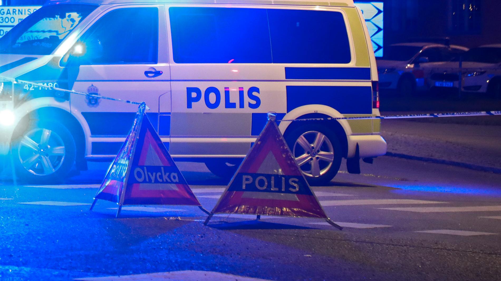 En man har anhållits efter en explosion på en parkeringsplats i Kristianstad. Arkivbild.