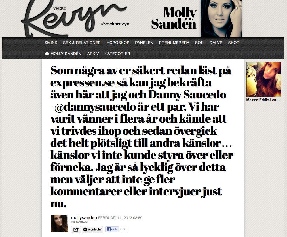 Mollys blogg