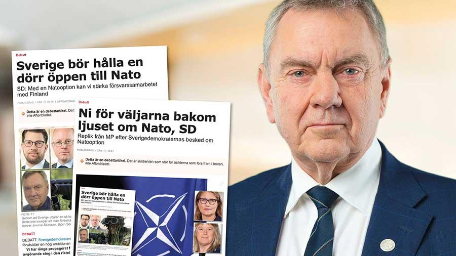 SD:s budskap är och förblir tydligt: Vi kommer inte att gå med i Nato utan att detta först förankras hos det svenska folket genom en folkomröstning. Därtill kommer en sådan folkomröstning inte att initieras utan att det samtidigt sker i Finland, skriver Roger Richthoff.