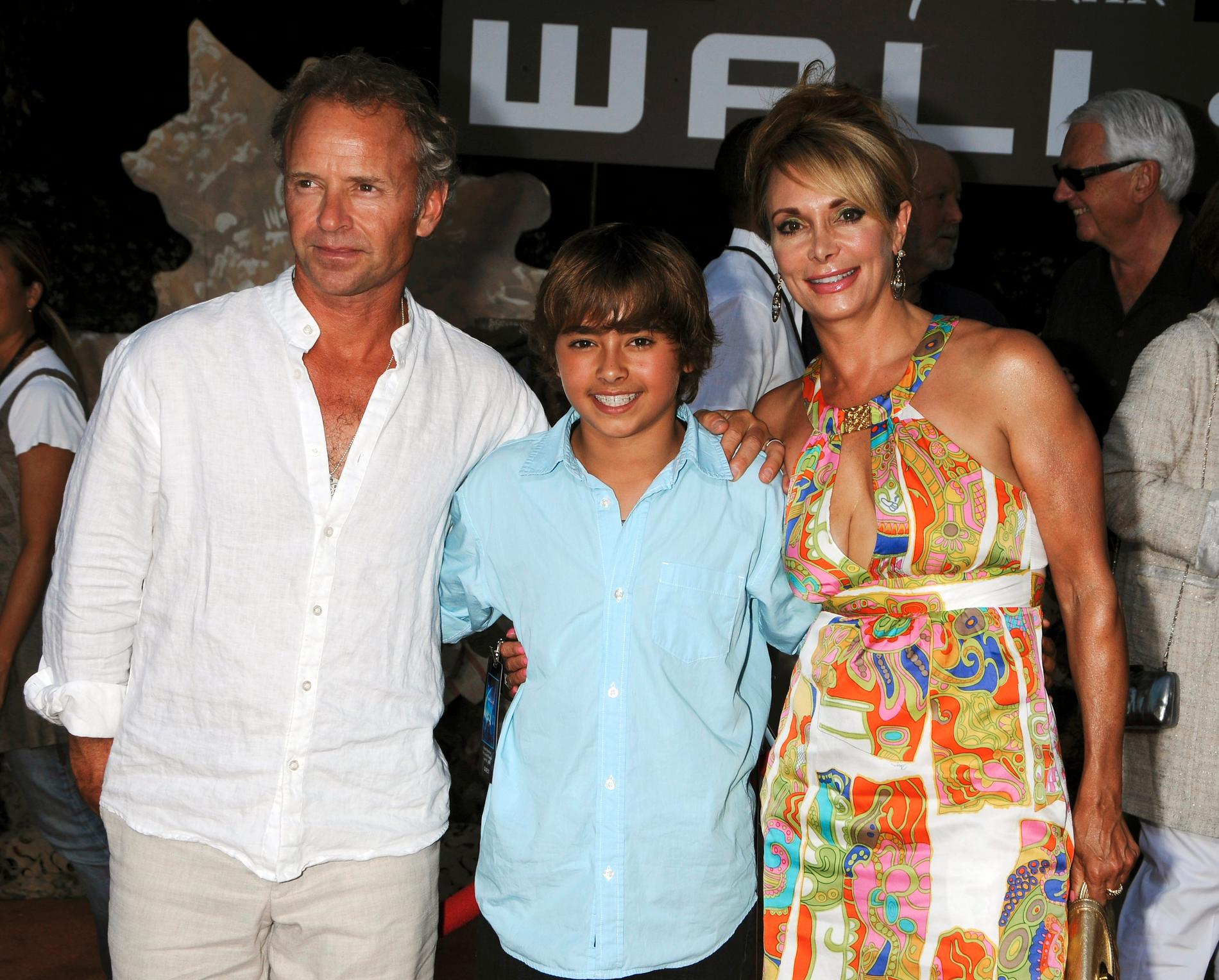 Jansen Panettiere med sina föräldrar Alan Panettiere och Lesley Vogel 2008.