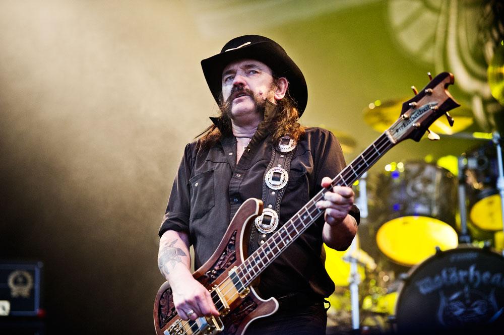 Ian Kilmister, "Lemmy", i Motörhead.