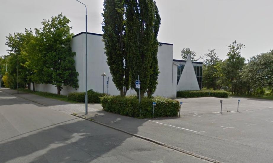 Krossverksgatan i Limhamn skulle bli platsen för jättesatsningen som nu dömts ut som olaglig. 
