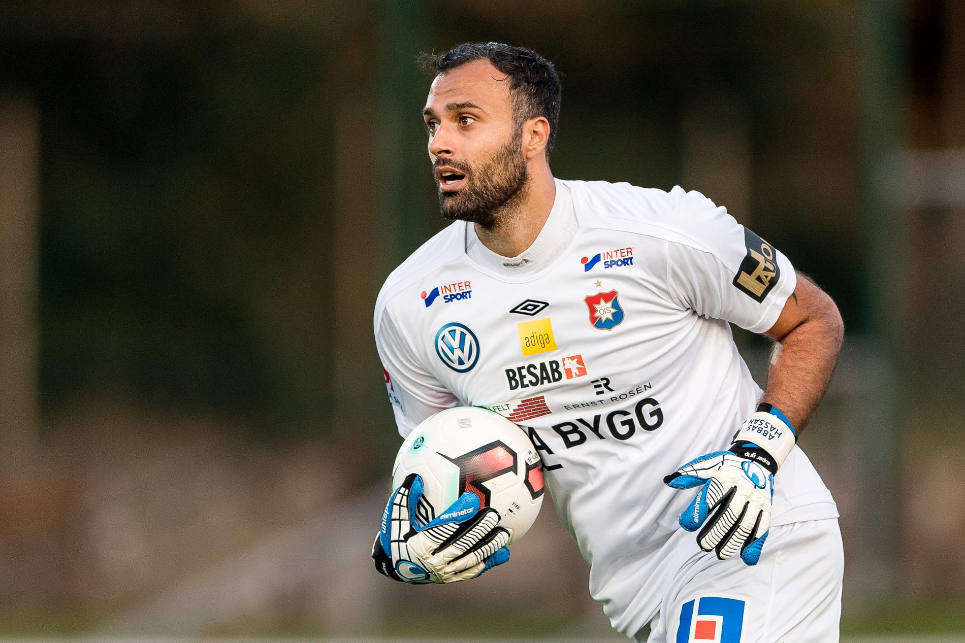 Abbas Hassan har representerat flera svenska klubbar, däribland Örgryte.