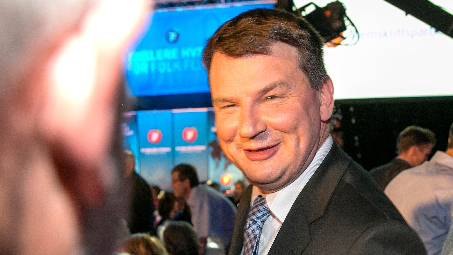 Tor Mikkel Wara. Arkivbild från stortingsvalet 2013.