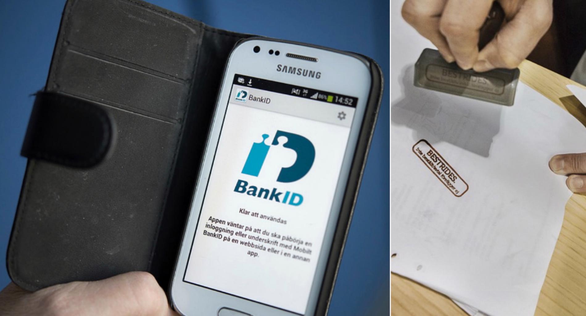 Sju miljoner svenskar använder sig av appen Bank-id.