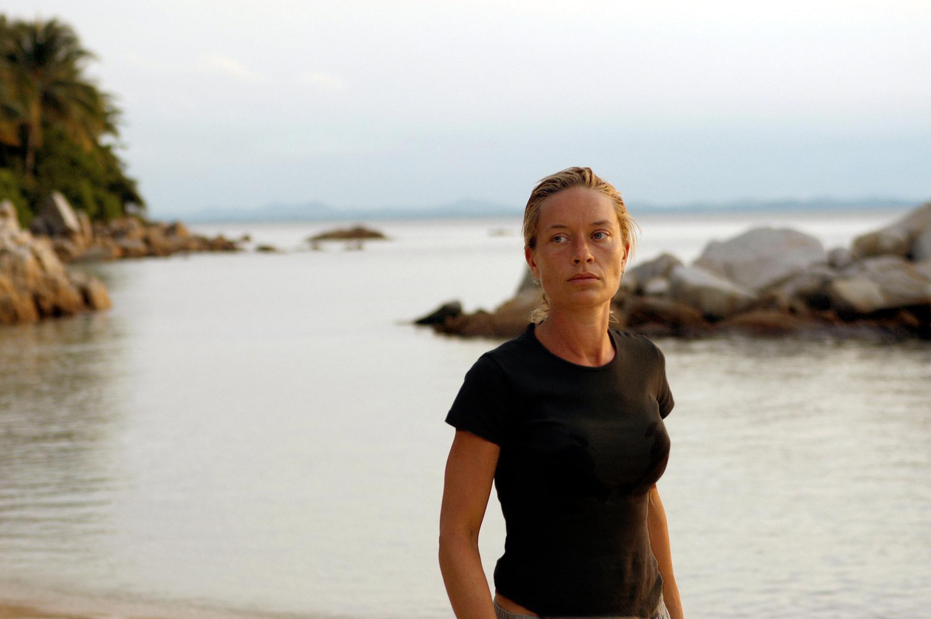 Camilla Eggenberger i ”Expedition: Robinson” 2003.