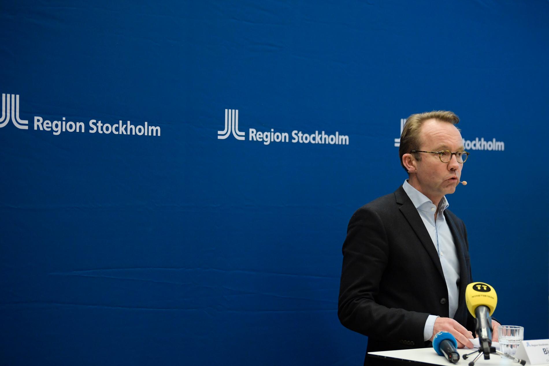Björn Eriksson hälso- och sjukvårdsdirektör.