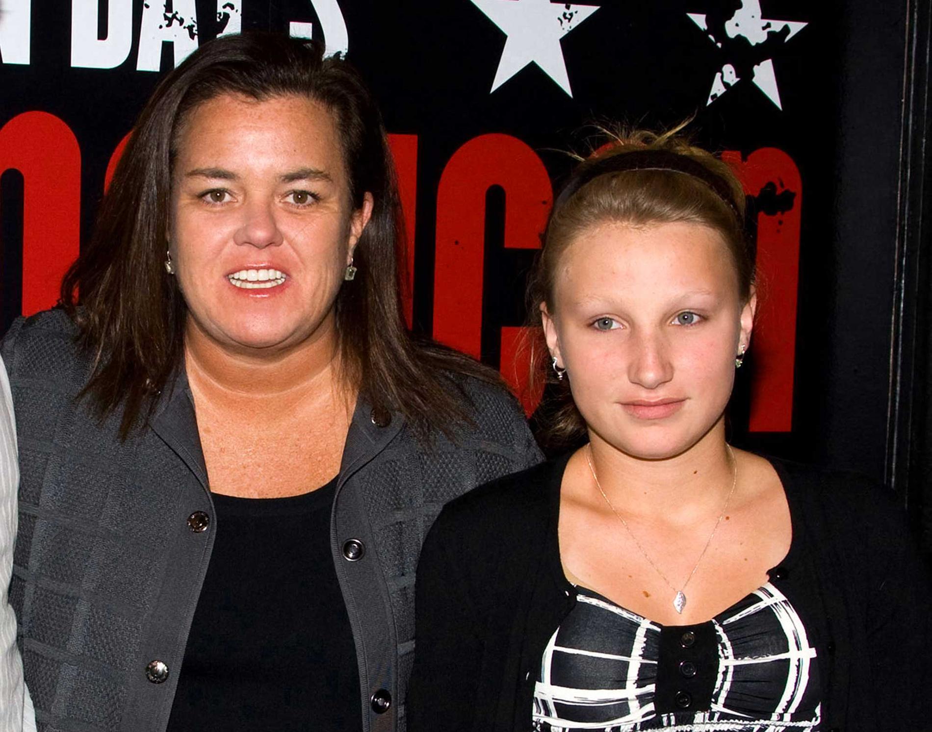 Rosie O'Donnell med dottern Chelsea.