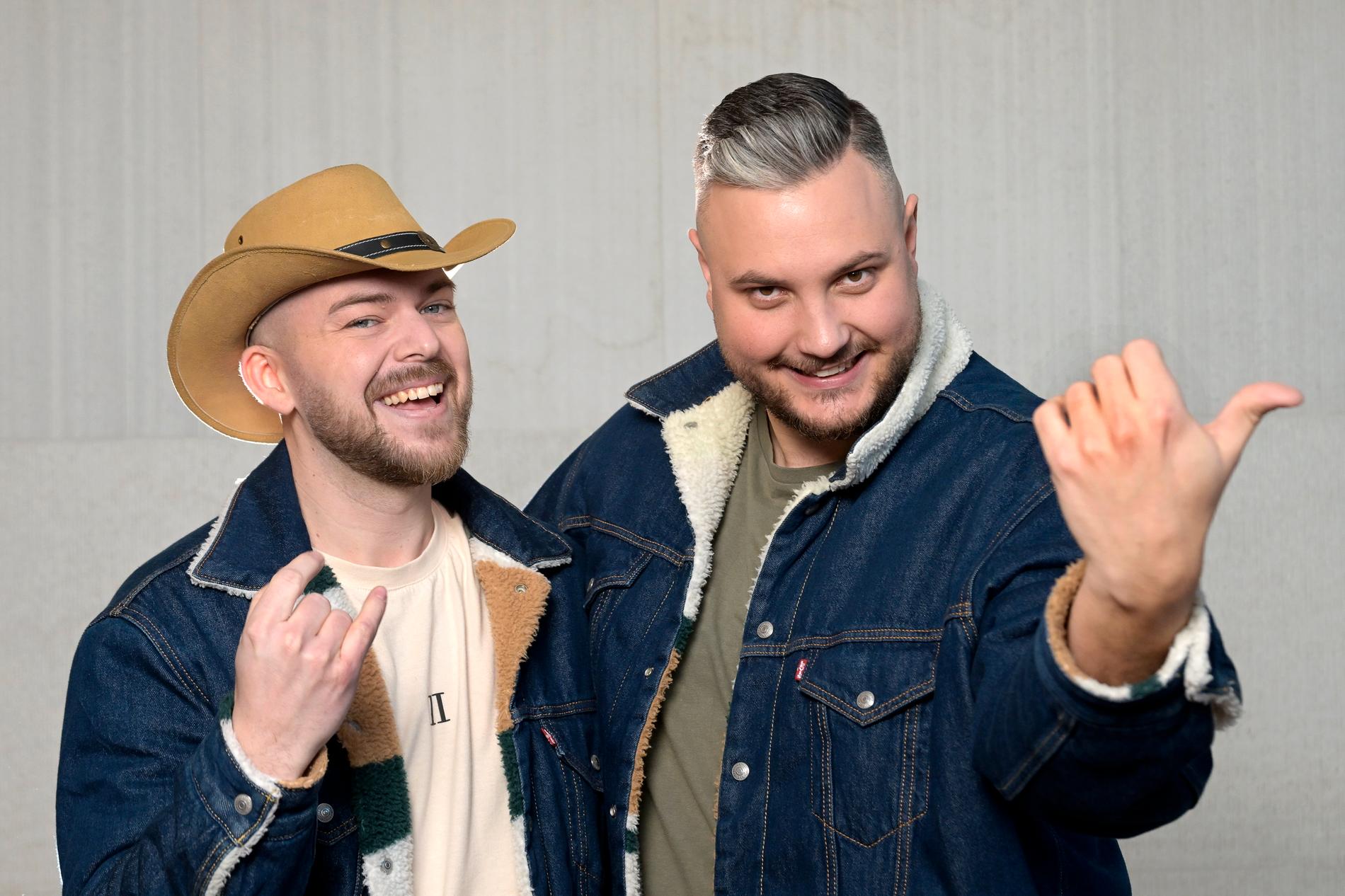 Mattias "Elov" Elovsson & Oscar "Beny" Kilenius debuterar i Melodifestivalen.