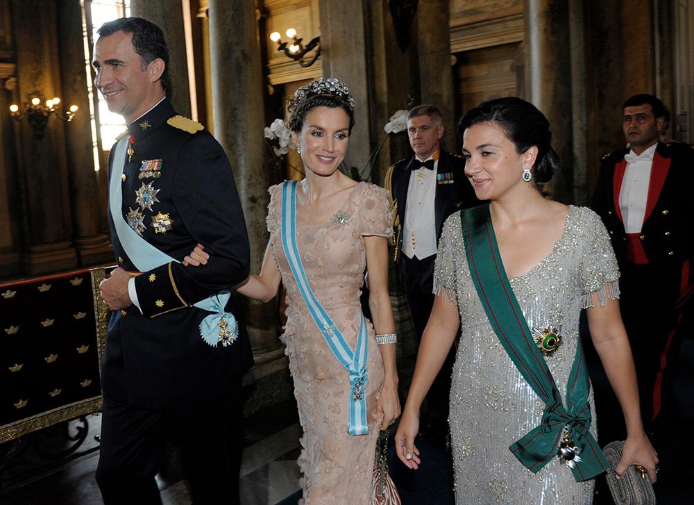 Spanska kungaparet Felipe och Letizia var gäster på kronprinsessan Victorias och prins Daniels bröllop 2010. 
