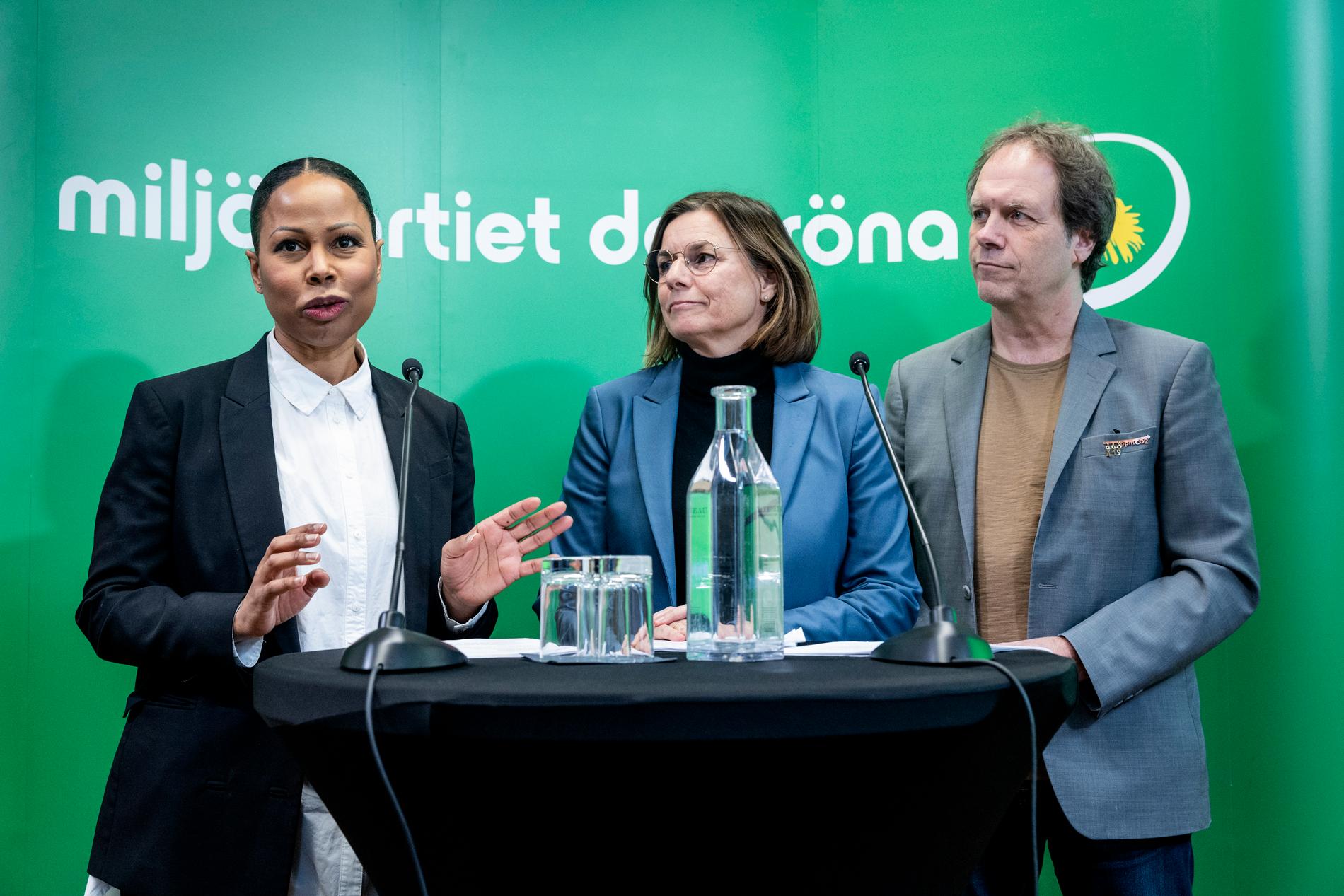Alice Bah Kuhnke, till vänster, har varit EU-parlamentariker sedan 2019. Arkivbild.