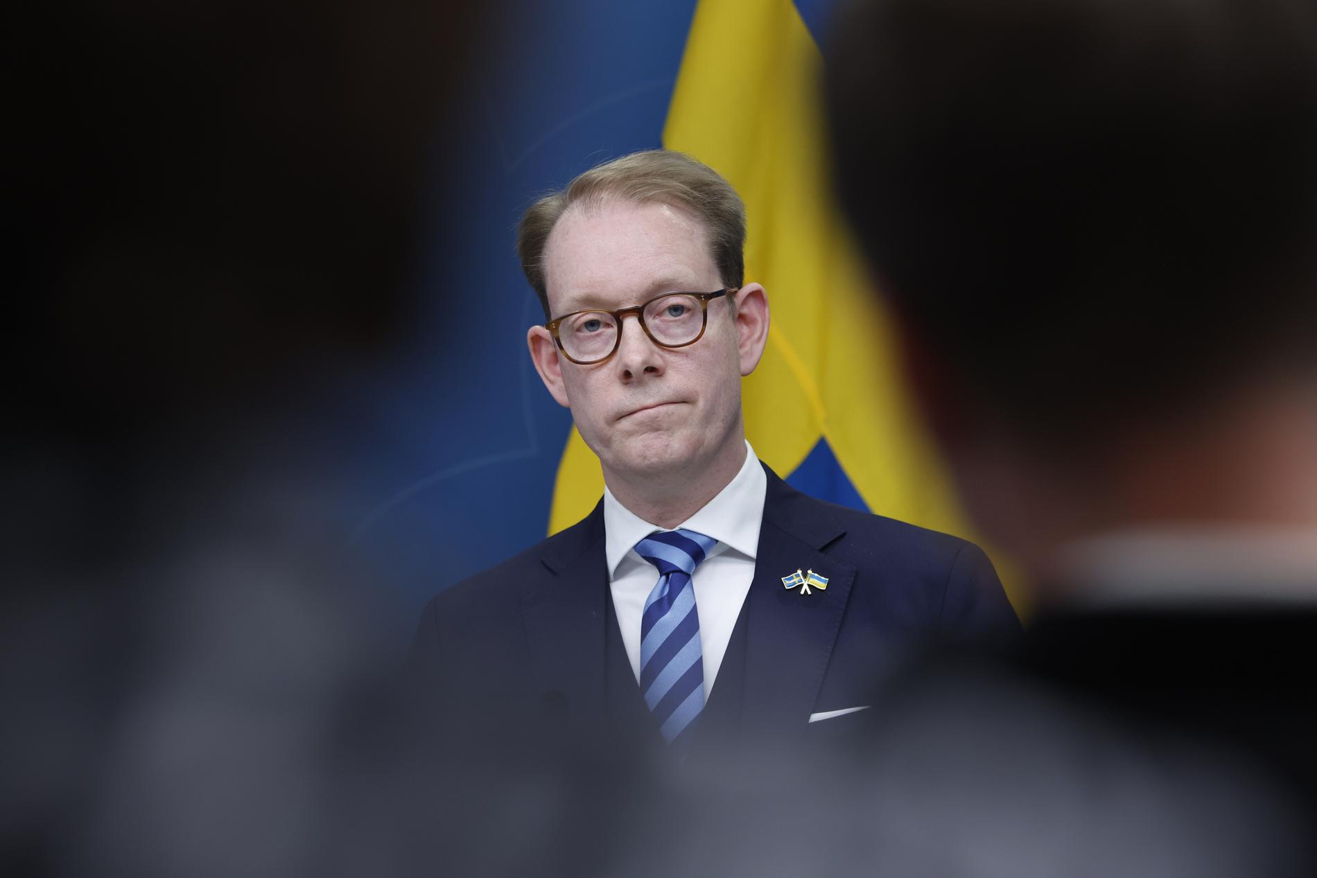 Sveriges utrikesminister Tobias Billström (M)